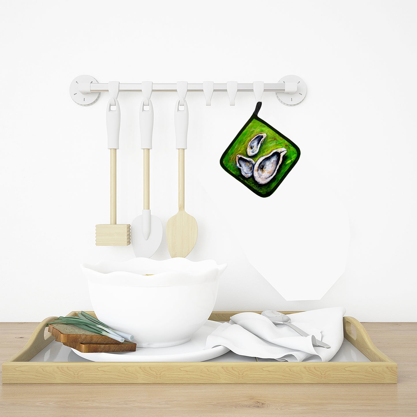 All Shucked Oysters Pair of Pot Holders