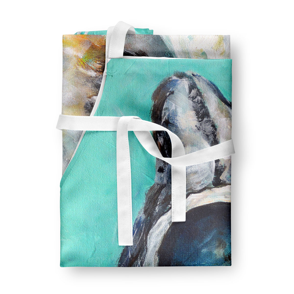 Aqua Pearl Oyster Apron