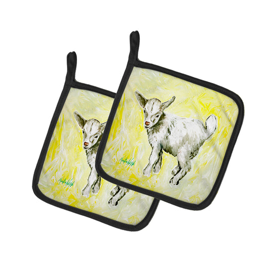 Buy this Billy The Kid Goat Pair of Pot Holders