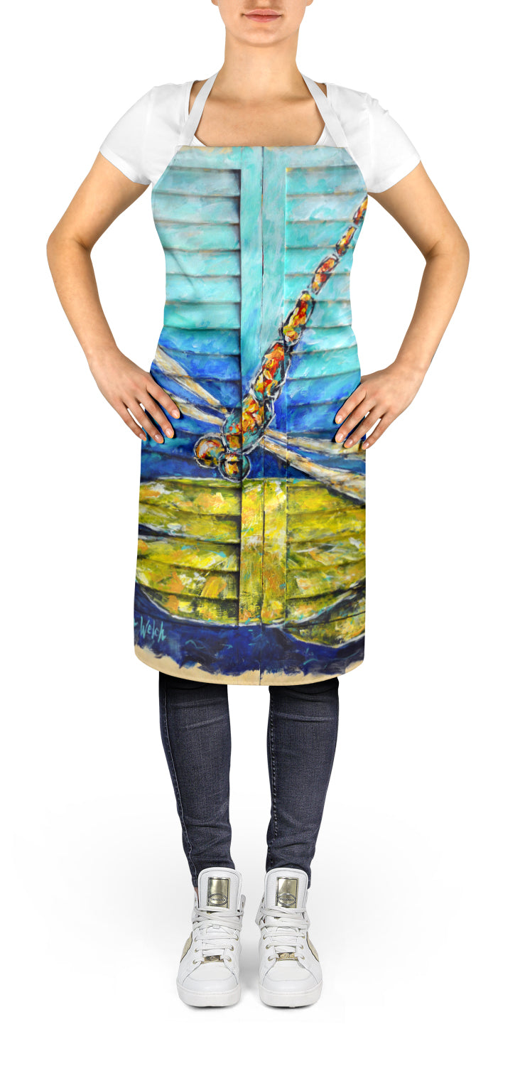 Blue Eyed Dragonfly Apron