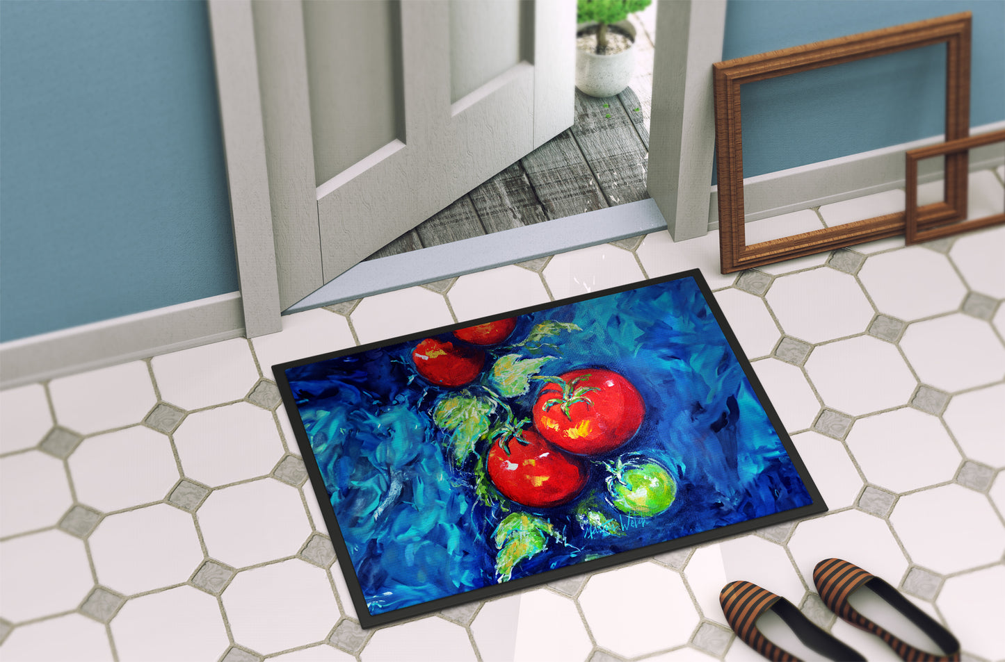 Creole Tomatoes Doormat