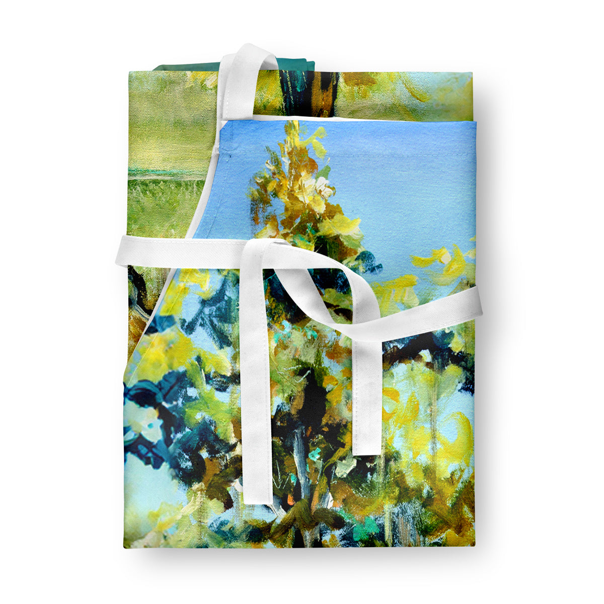 Cypress Tree in the Bayou Blue Apron