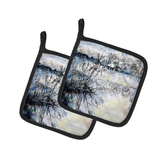 Buy this Early Morning Pair of Pot Holders