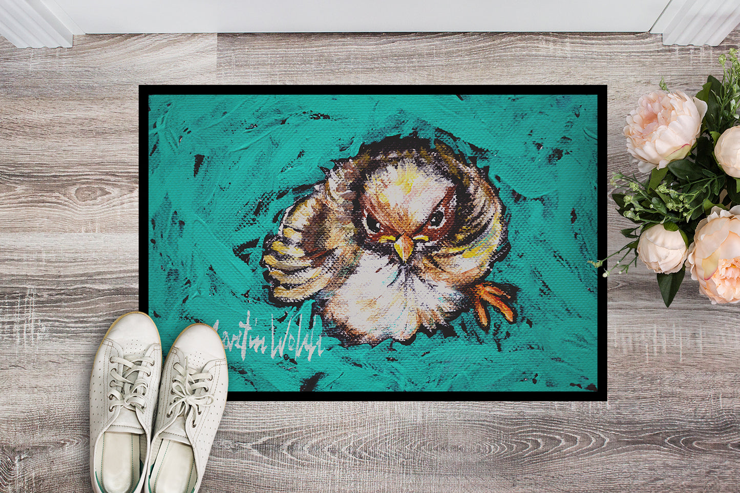 Fiest Chic Bird Doormat