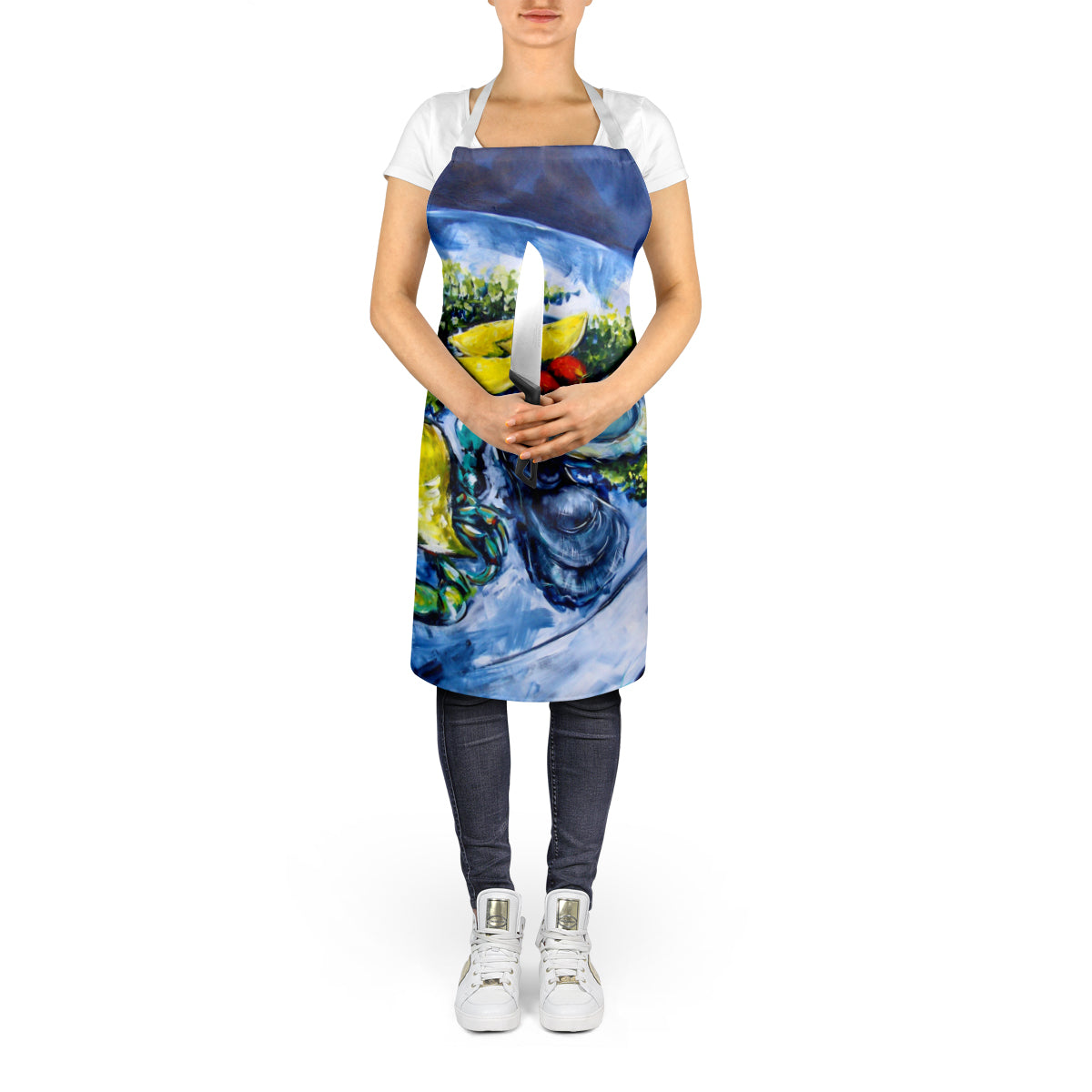 Oyster Plate Apron