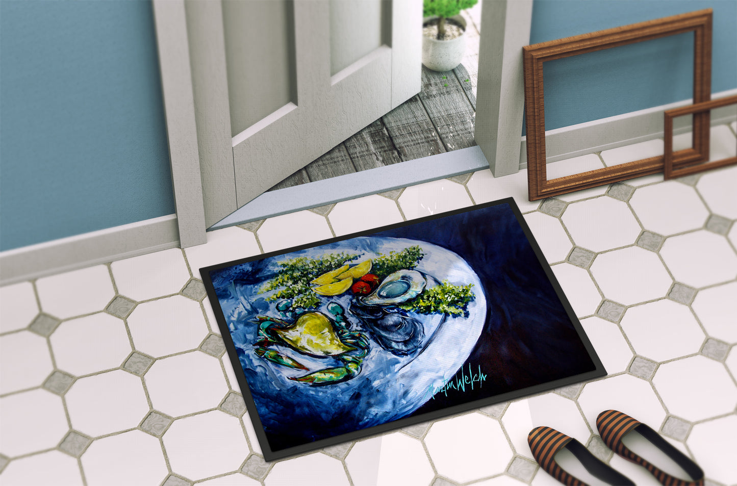 Oyster Plate Doormat