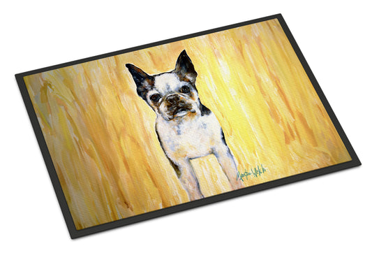 Buy this Boston Terrier Walker Two Doormat