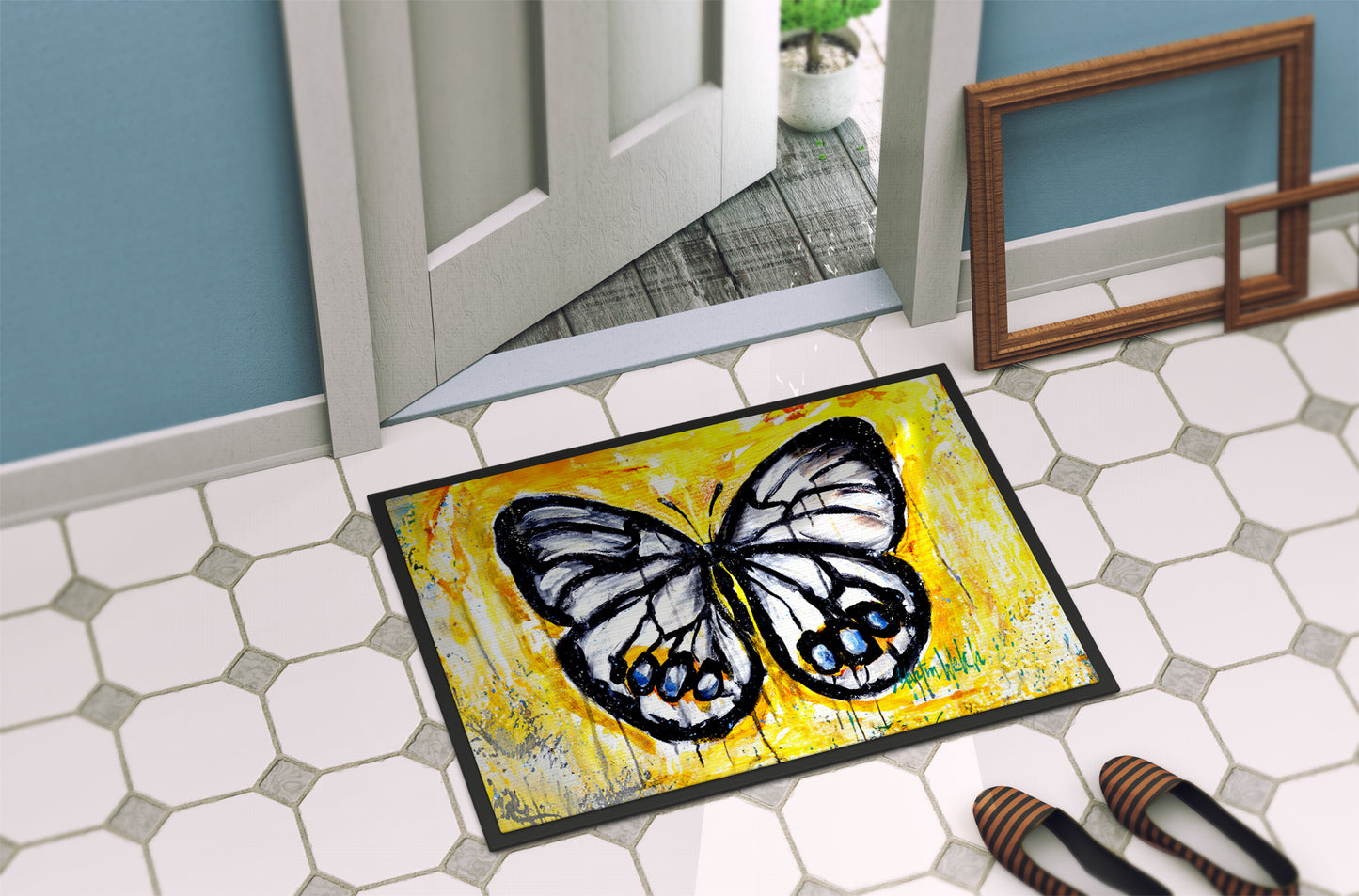 Buttefly Whisp Doormat