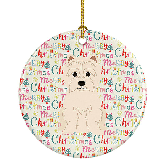 Buy this Merry Christmas Westie Ceramic Ornament