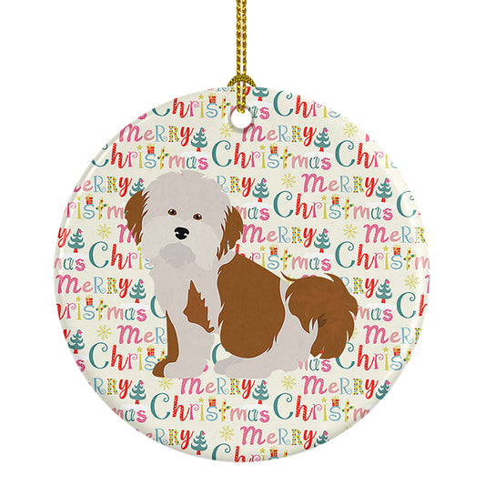 Buy this Havanese #2 Merry Christmas Ceramic Ornament