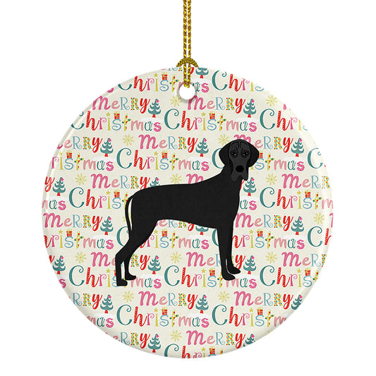 Buy this Great Dane Merry Christmas Ceramic Ornament