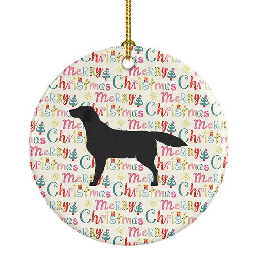 Buy this Black Labrador Retriever Merry Christmas Ceramic Ornament