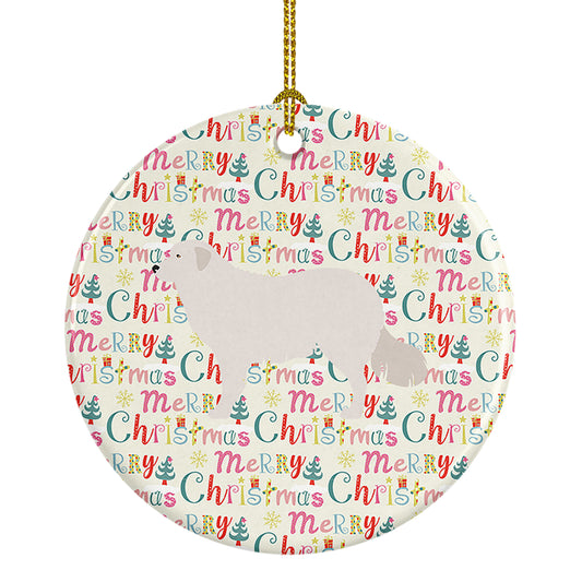 Buy this Kuvasz Merry Christmas Ceramic Ornament