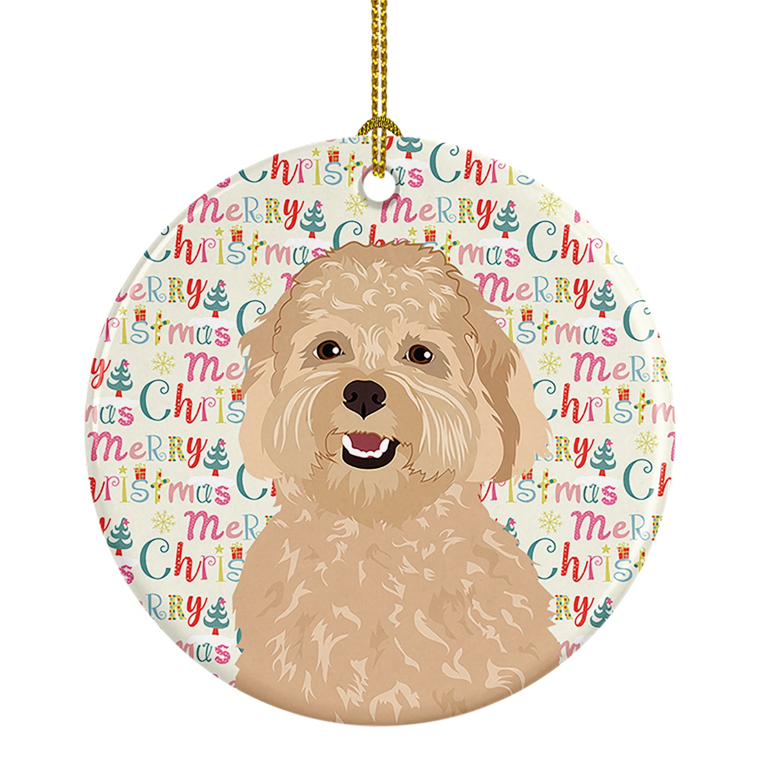 Buy this Doodle Fawn #1 Christmas Ceramic Ornament