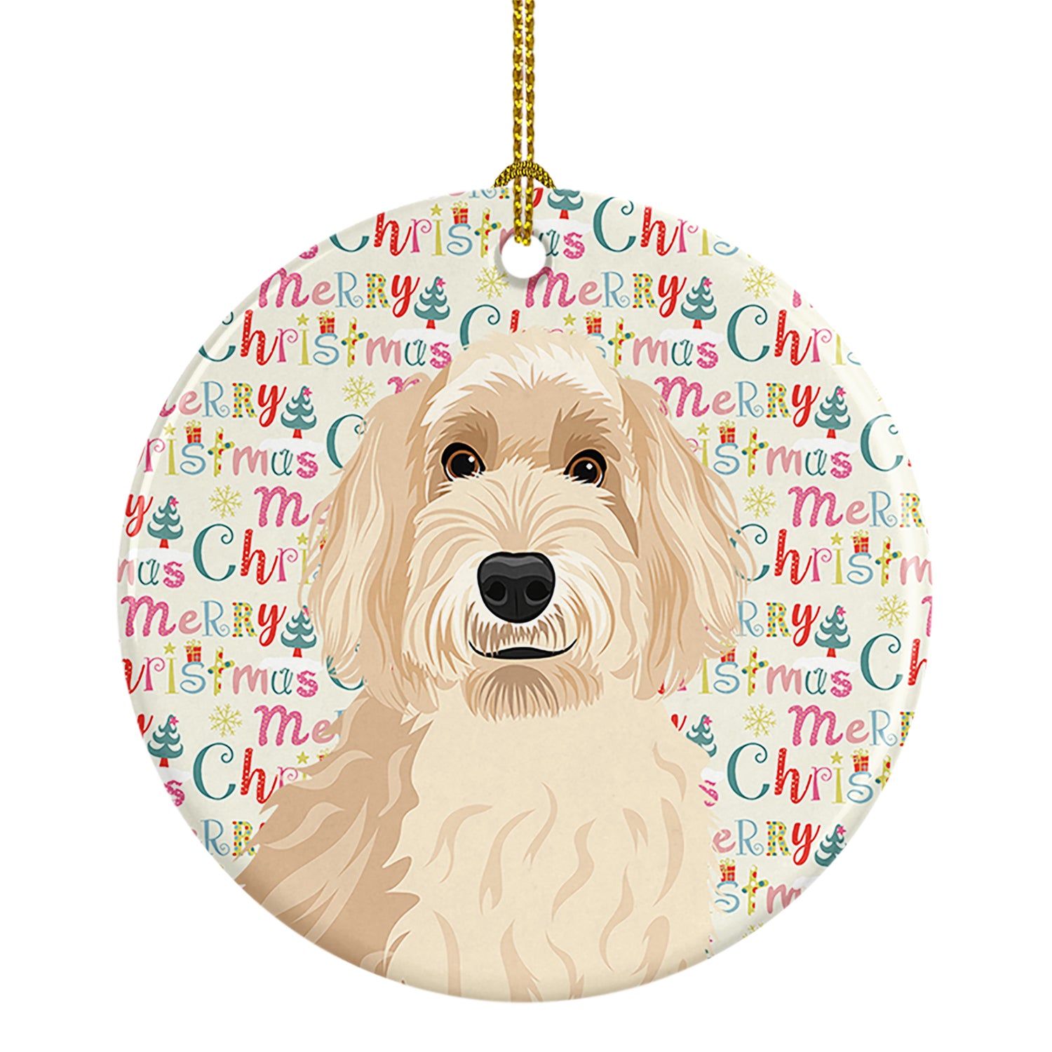 Buy this Doodle Fawn #2 Christmas Ceramic Ornament