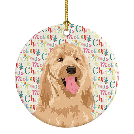 Buy this Doodle Fawn #3 Christmas Ceramic Ornament