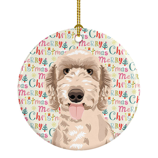 Buy this Doodle Fawn #5 Christmas Ceramic Ornament