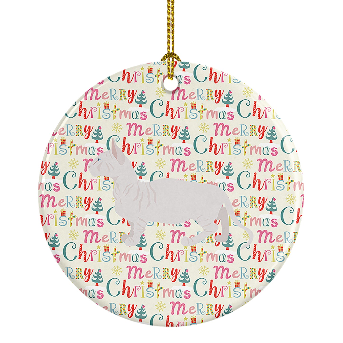 Buy this Bambino #2 Cat Christmas Ceramic Ornament
