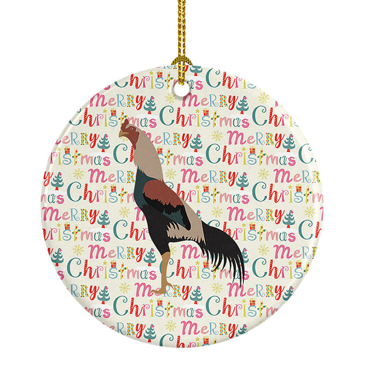 Buy this Kulang Chicken Christmas Ceramic Ornament