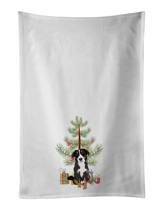 Buy this Bernese Mountain Dog Puppy #2 Christmas Kitchen Towel Set of 2