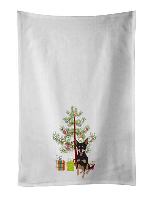 Buy this Chihuahua Tricolor #1 Christmas Kitchen Towel Set of 2