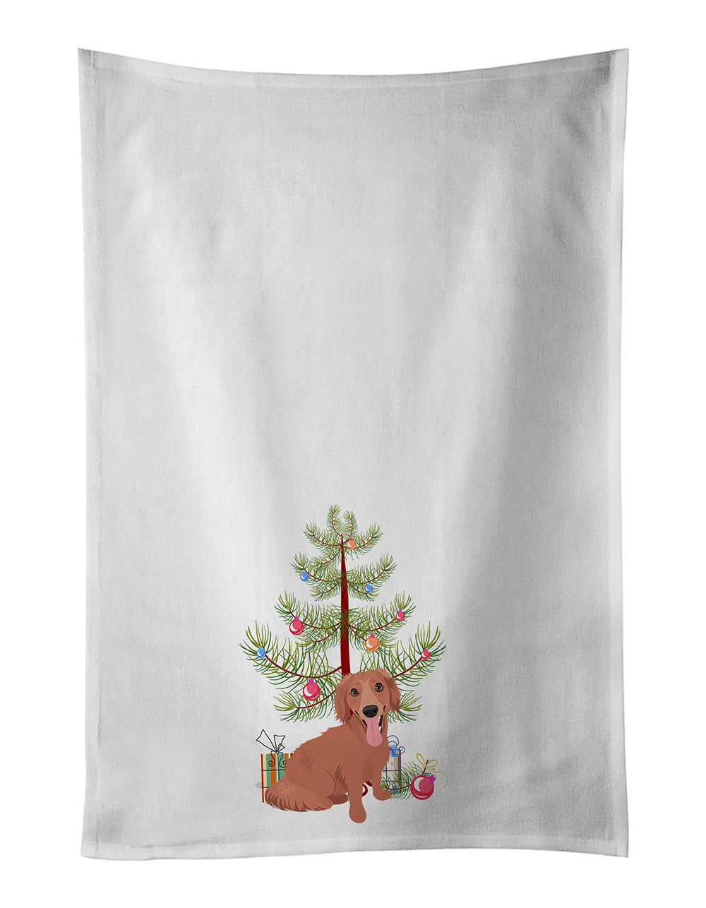 Buy this Dachshund Red #1 Christmas Kitchen Towel Set of 2