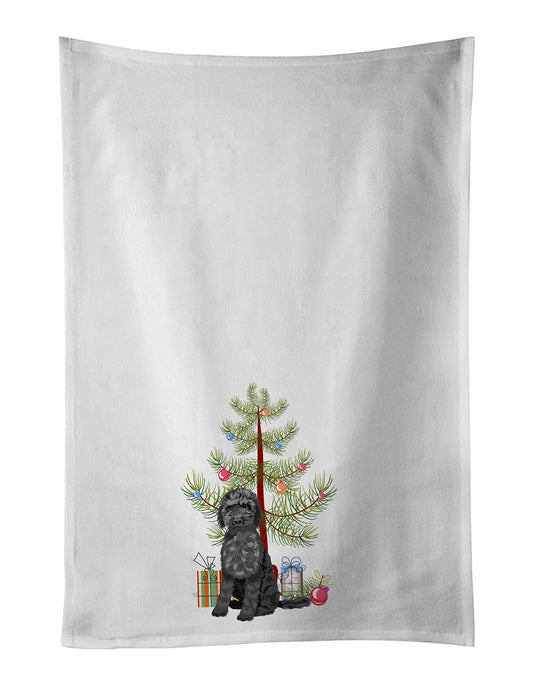Buy this Doodle Black #2 Christmas Kitchen Towel Set of 2