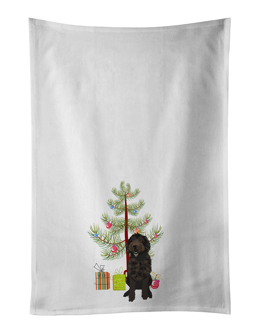 Buy this Doodle Chocolate #1 Christmas Kitchen Towel Set of 2