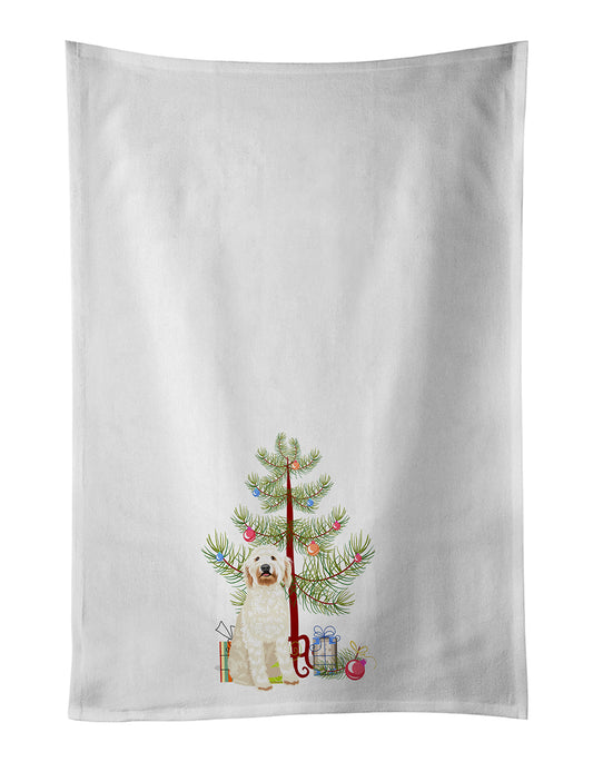 Buy this Doodle Cream #6 Christmas Kitchen Towel Set of 2