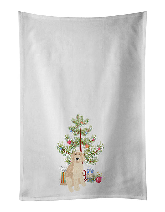 Buy this Doodle Fawn #2 Christmas Kitchen Towel Set of 2