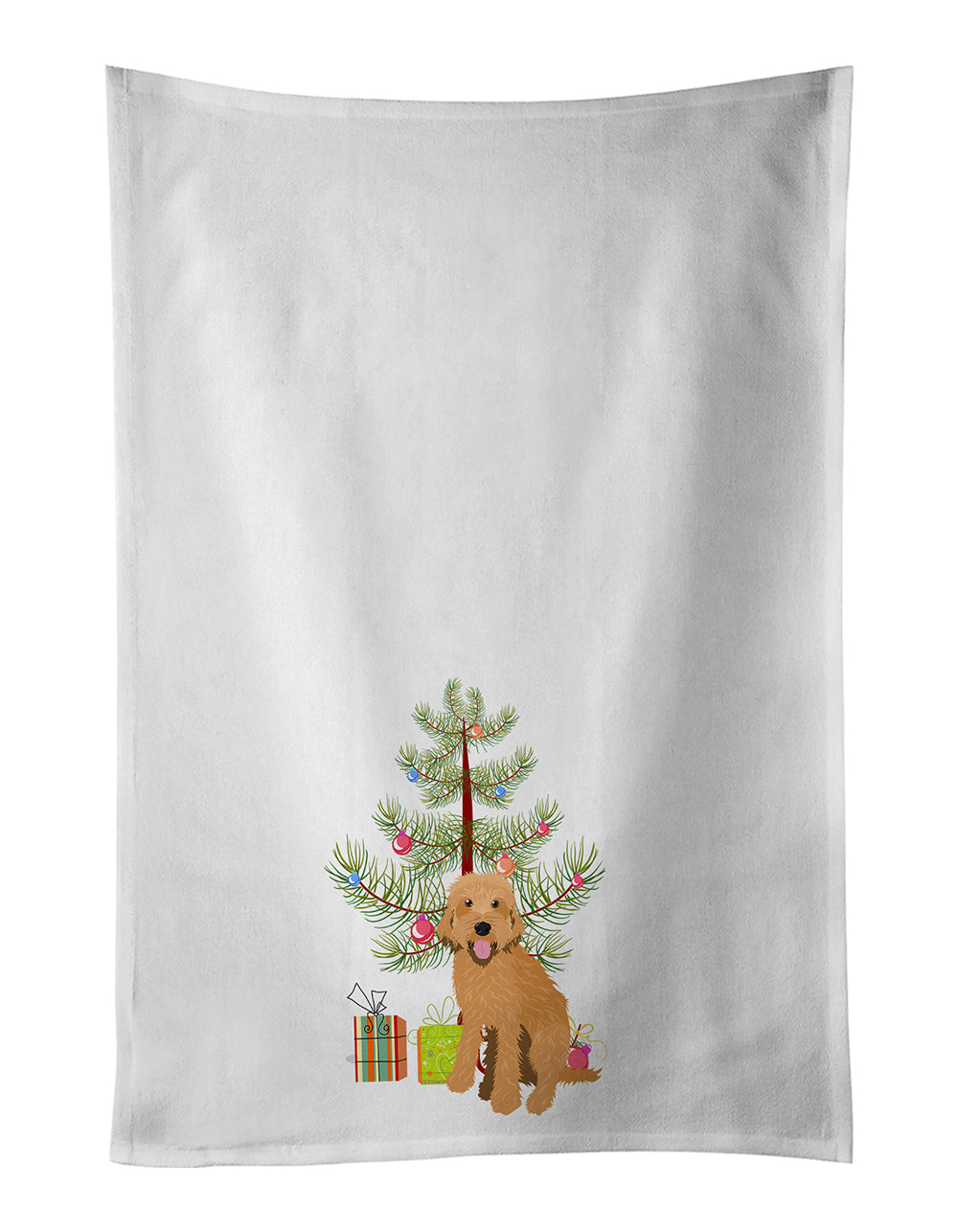 Buy this Doodle Liver #4 Christmas Kitchen Towel Set of 2