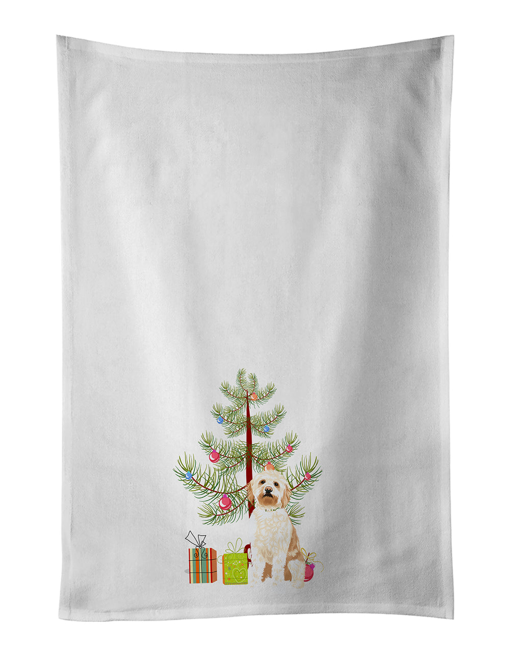 Buy this Doodle Red #2 Christmas Kitchen Towel Set of 2
