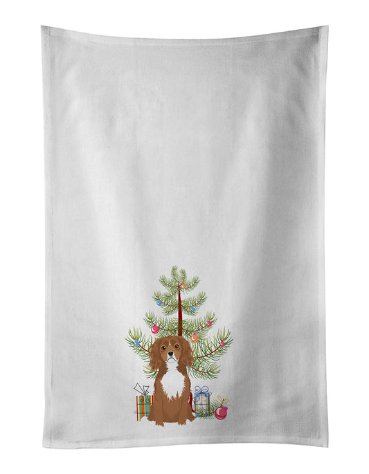 Buy this Cavalier King Charles Spaniel Ruby Christmas Kitchen Towel Set of 2