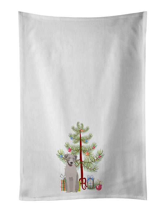 Buy this Labrador Retriever Gray Christmas Kitchen Towel Set of 2