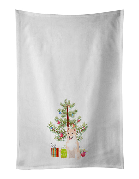 Buy this Shiba Inu Cream #2 Christmas Kitchen Towel Set of 2