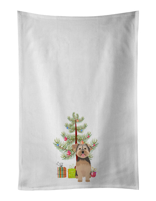 Buy this Yorkie Chocolate #2 Christmas Kitchen Towel Set of 2