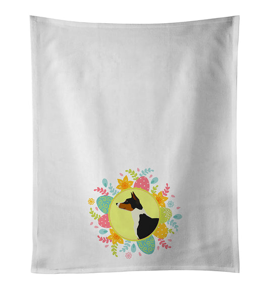 Buy this Basenji Easter Kitchen Towel Set of 2