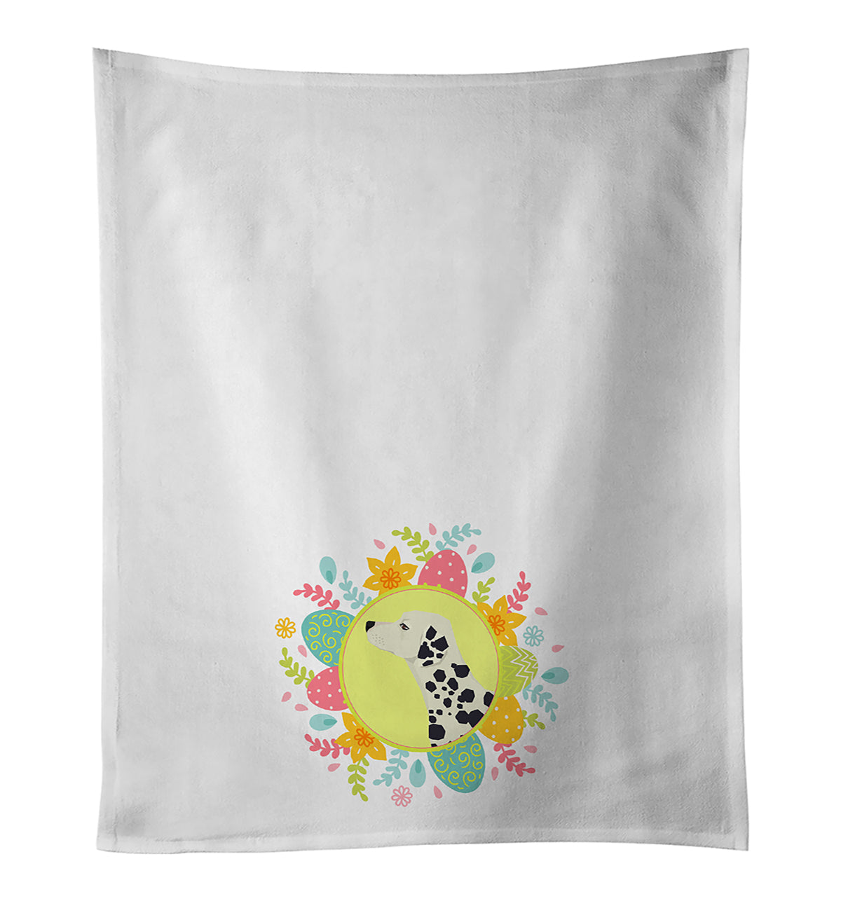 Buy this Dalmatian Easter Kitchen Towel Set of 2