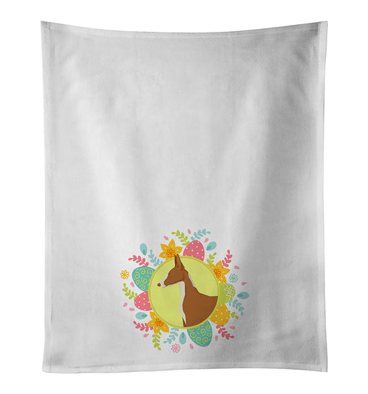 Buy this Ibizan Hound Easter Kitchen Towel Set of 2
