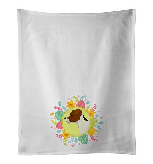 Buy this Jack Russell Terrier Easter Kitchen Towel Set of 2