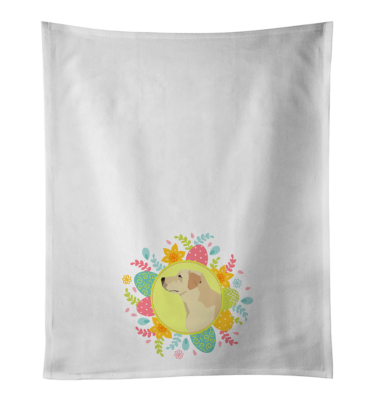 Buy this Labrador Retriever Easter Kitchen Towel Set of 2