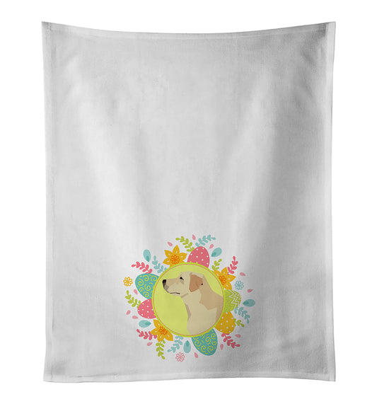 Buy this Labrador Retriever Easter Kitchen Towel Set of 2