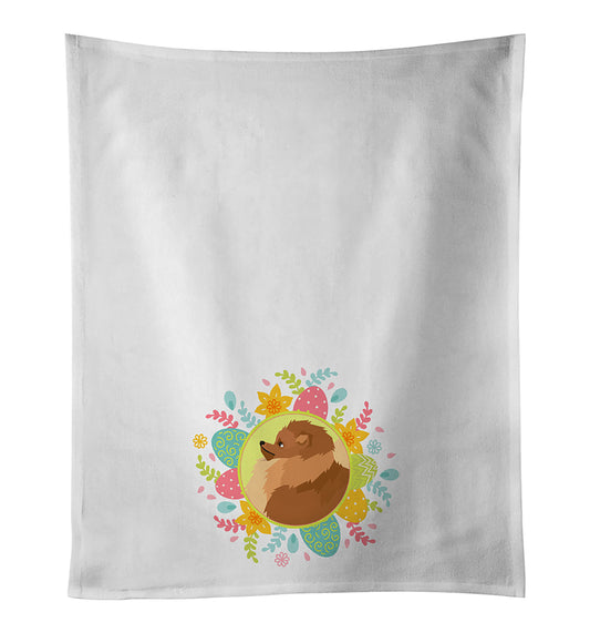 Buy this Pomeranian Easter Kitchen Towel Set of 2