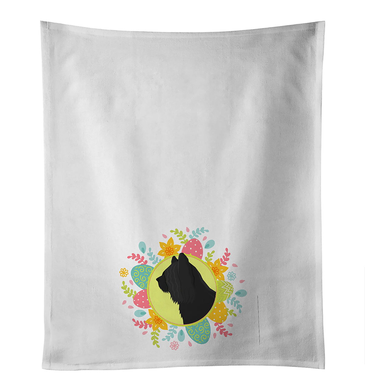 Buy this Skye Terrier Easter Kitchen Towel Set of 2