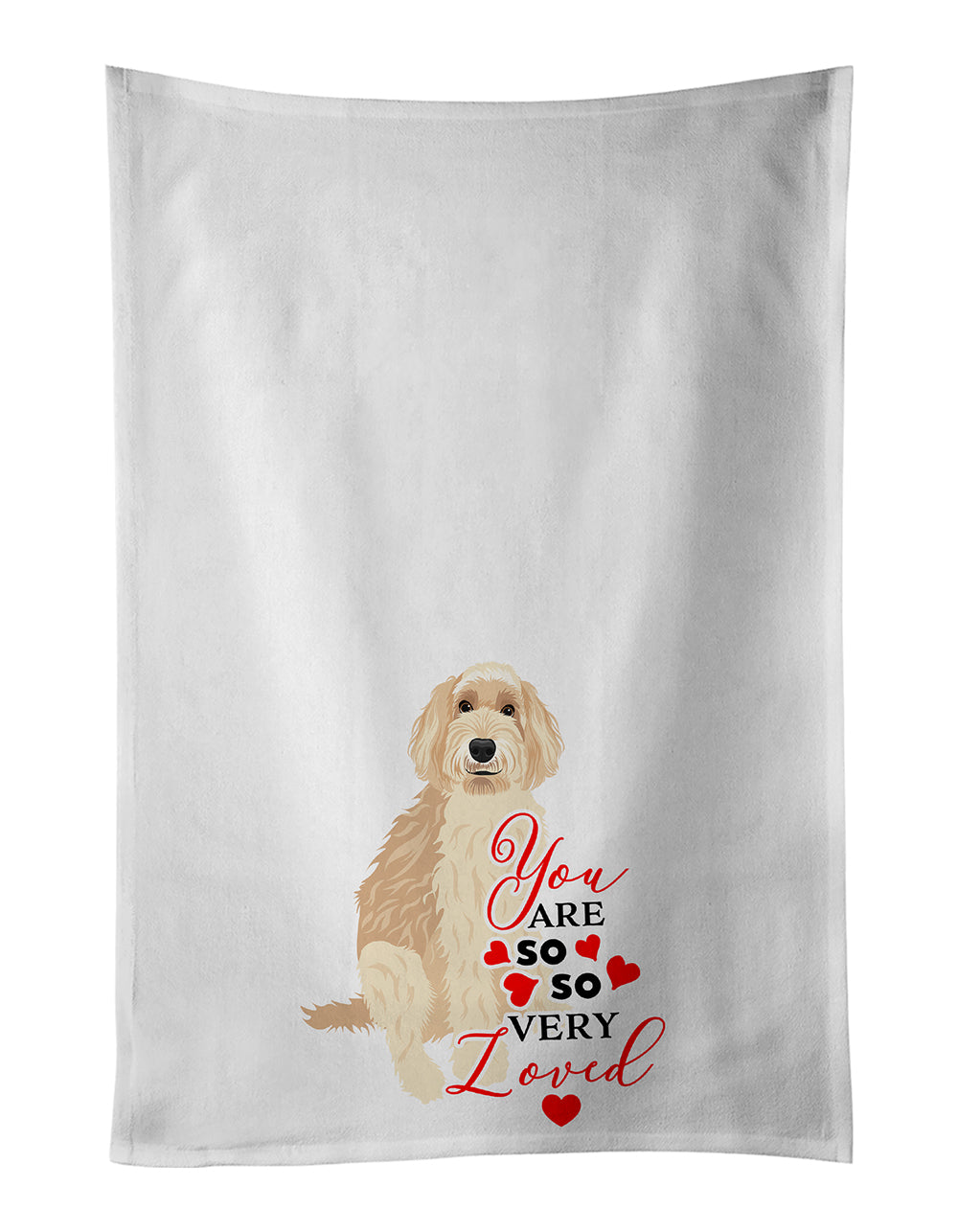 Buy this Doodle Fawn #2 so Loved Kitchen Towel Set of 2