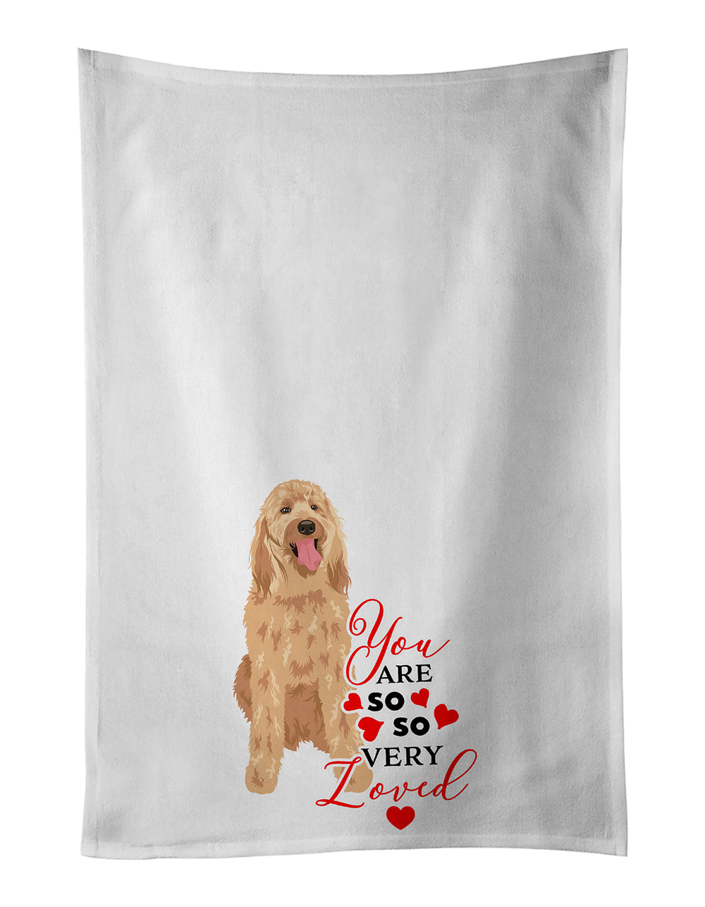 Buy this Doodle Fawn #3 so Loved Kitchen Towel Set of 2