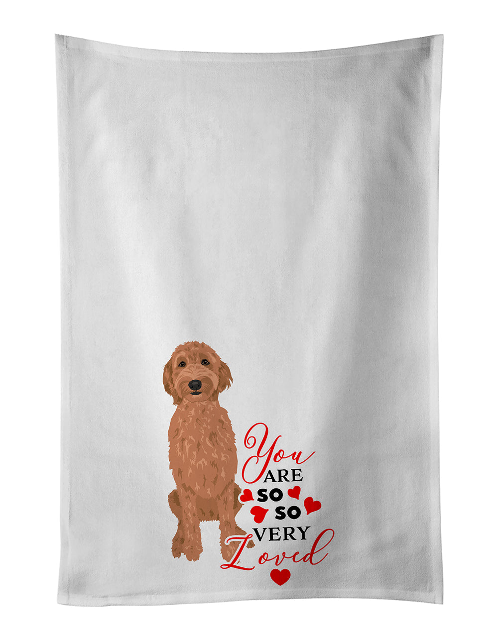 Buy this Doodle Liver #3 so Loved Kitchen Towel Set of 2