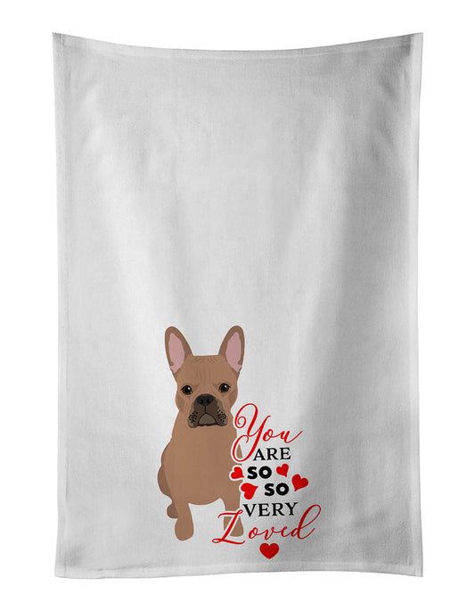 Buy this French Bulldog Cream so Loved Kitchen Towel Set of 2