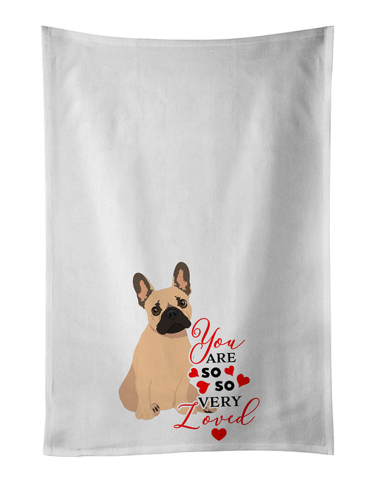 Buy this French Bulldog Fawn #1 so Loved Kitchen Towel Set of 2