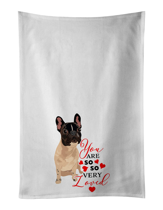 Buy this French Bulldog Fawn #3 so Loved Kitchen Towel Set of 2